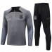 Corinthians Cinza Masculino Treinamento Técnico Futebol Tracksuit 2024-25
