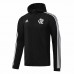 Jaqueta de Futebol Masculina Flamengo Windrunner Full Zip Com Capuz Preta 2023