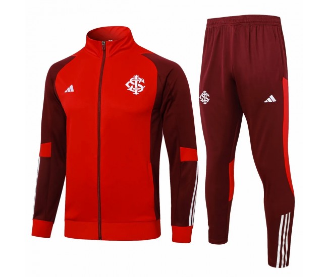 Internacional Masculino Vermelho Treinamento Apresentação Futebol Tracksuit 2024-25