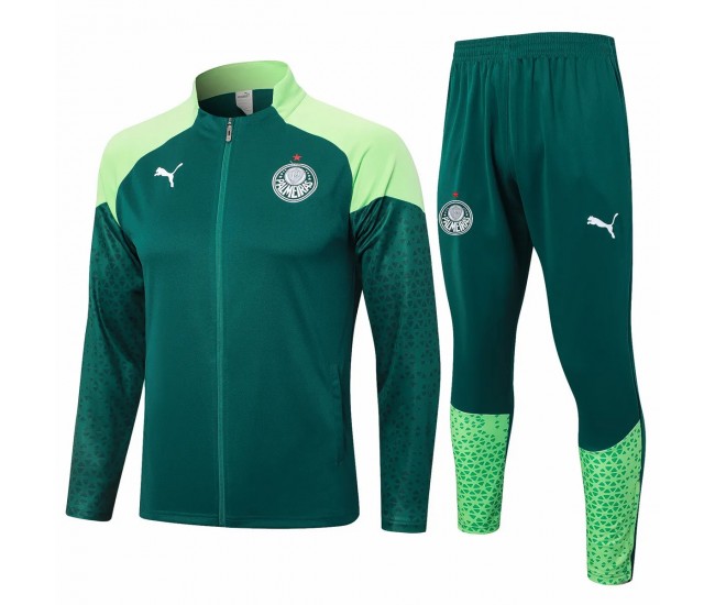 Palmeiras Masculino Verde Treino Apresentação Futebol Tracksuit 2024-25