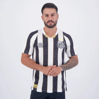Santos Away Camisa de Futebol Masculina 2024