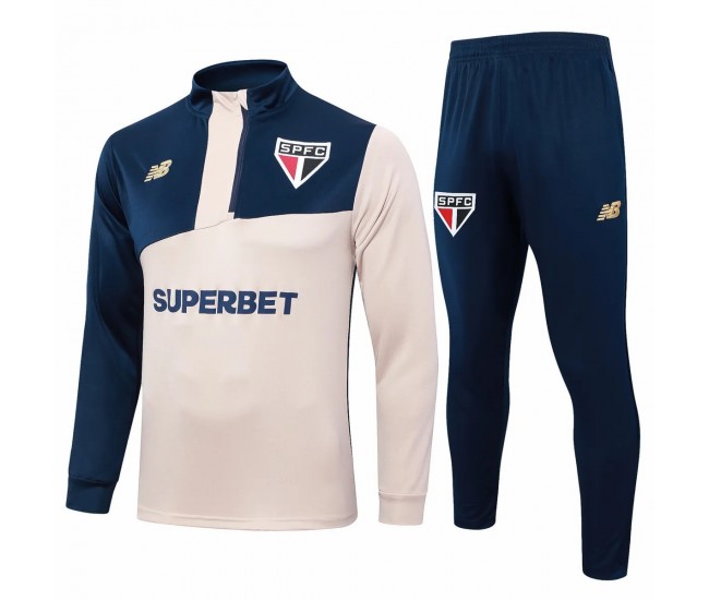 São Paulo Masculino Treinamento Técnico Futebol Tracksuit 2024-25