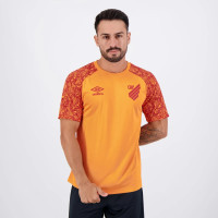 Athlético Paranaense 2024 Masculino Goleiro Treinamento Camisa Laranja
