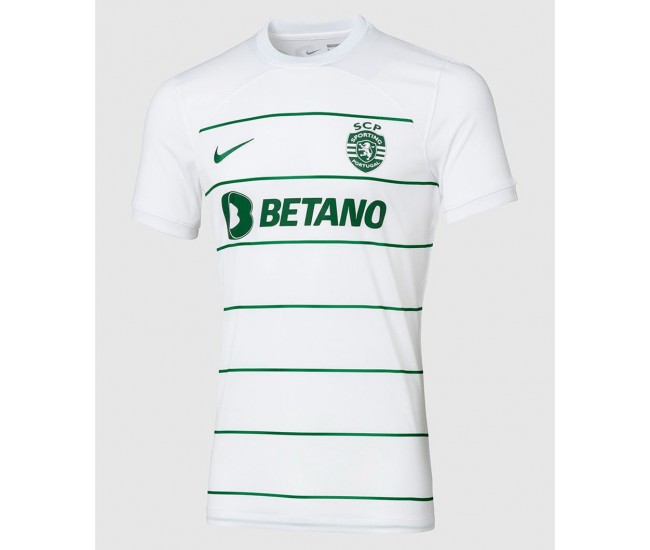 Camisa de Futebol Alternativa do Sporting CP Masculino 2023