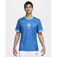 Camisa de futebol masculina alternativa do Brasil 2024 autêntica